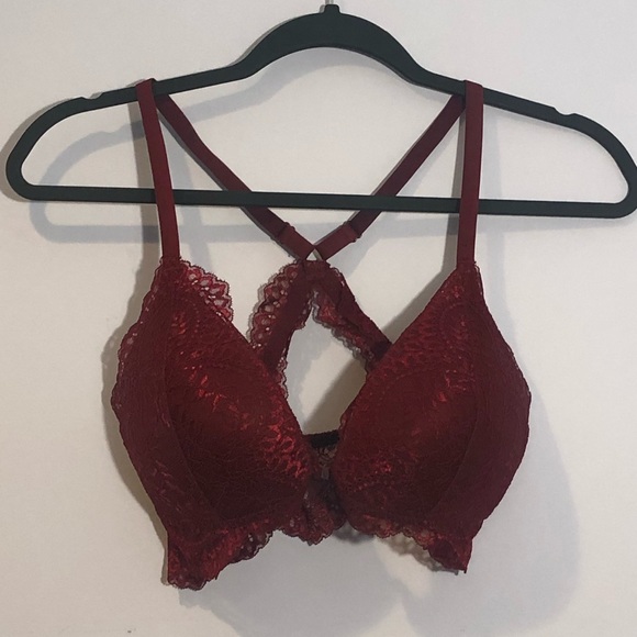 2 for 30‼️ NWOT La senza lace burgundy red bra
